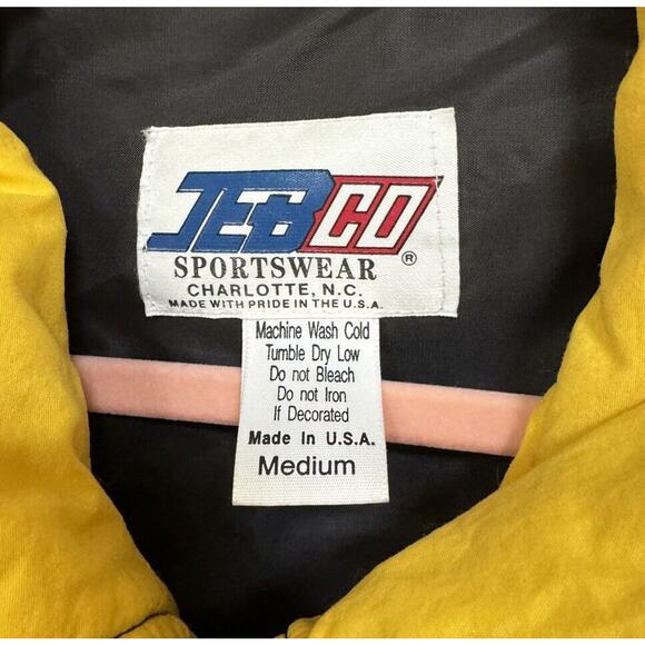 Ernie Irvan NASCAR VTG Auto Racing Jacket Medium Texaco Havoline Yates READ - Picture 3 of 6